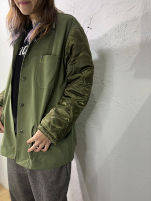 Mixed Materials Jacket