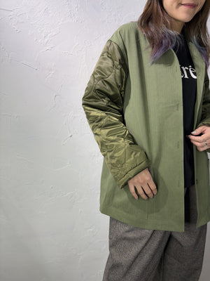 Mixed Materials Jacket