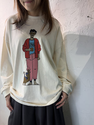 Cartoon Man Thin Sweater