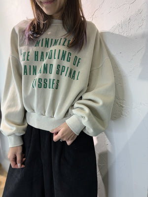 Text Letter Sweater