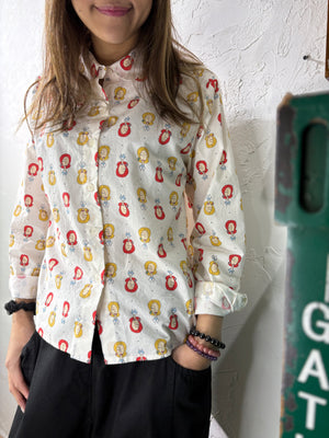 Cartoon Pattern Shirt