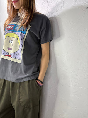 Cartoon Print T-shirt